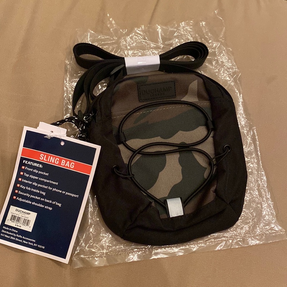 Duchamp mini flight bag NWT